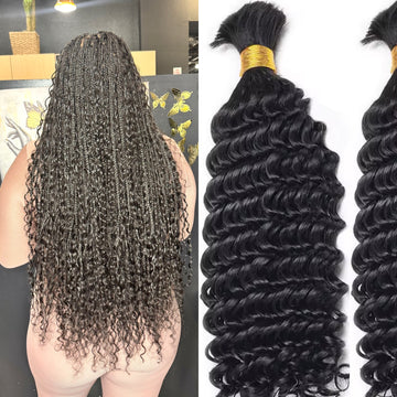 Burmese Luxy curl– Double Drawn No-Weft Bundles for Bohemian Braids