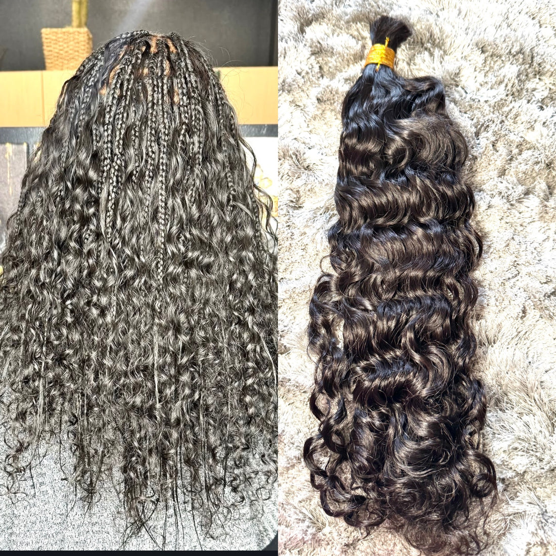 Burmese loose wave Hair – Double Drawn No-Weft Bundles for Bohemian Braids